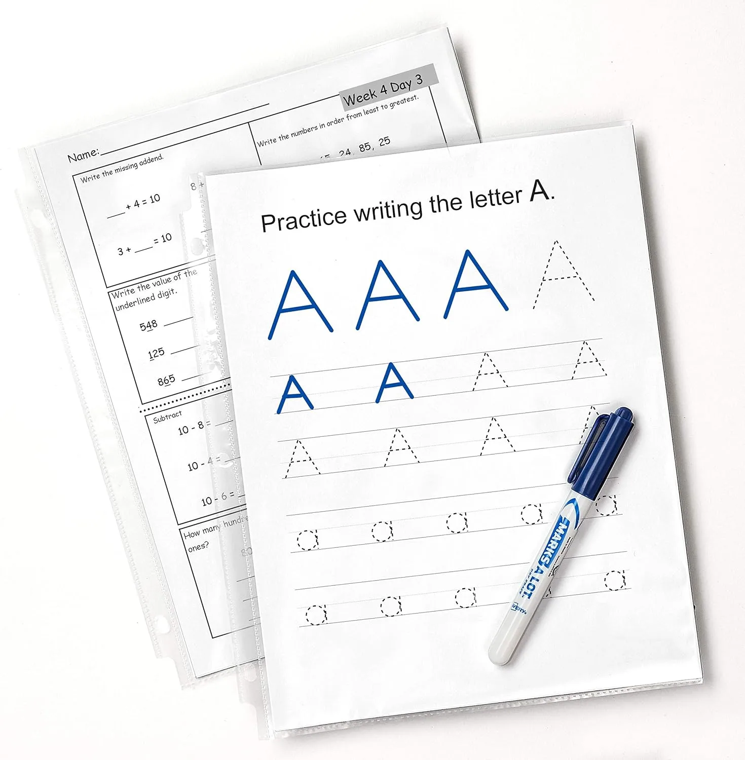 Avery Top-Loading Standard Weight Sheet Protectors