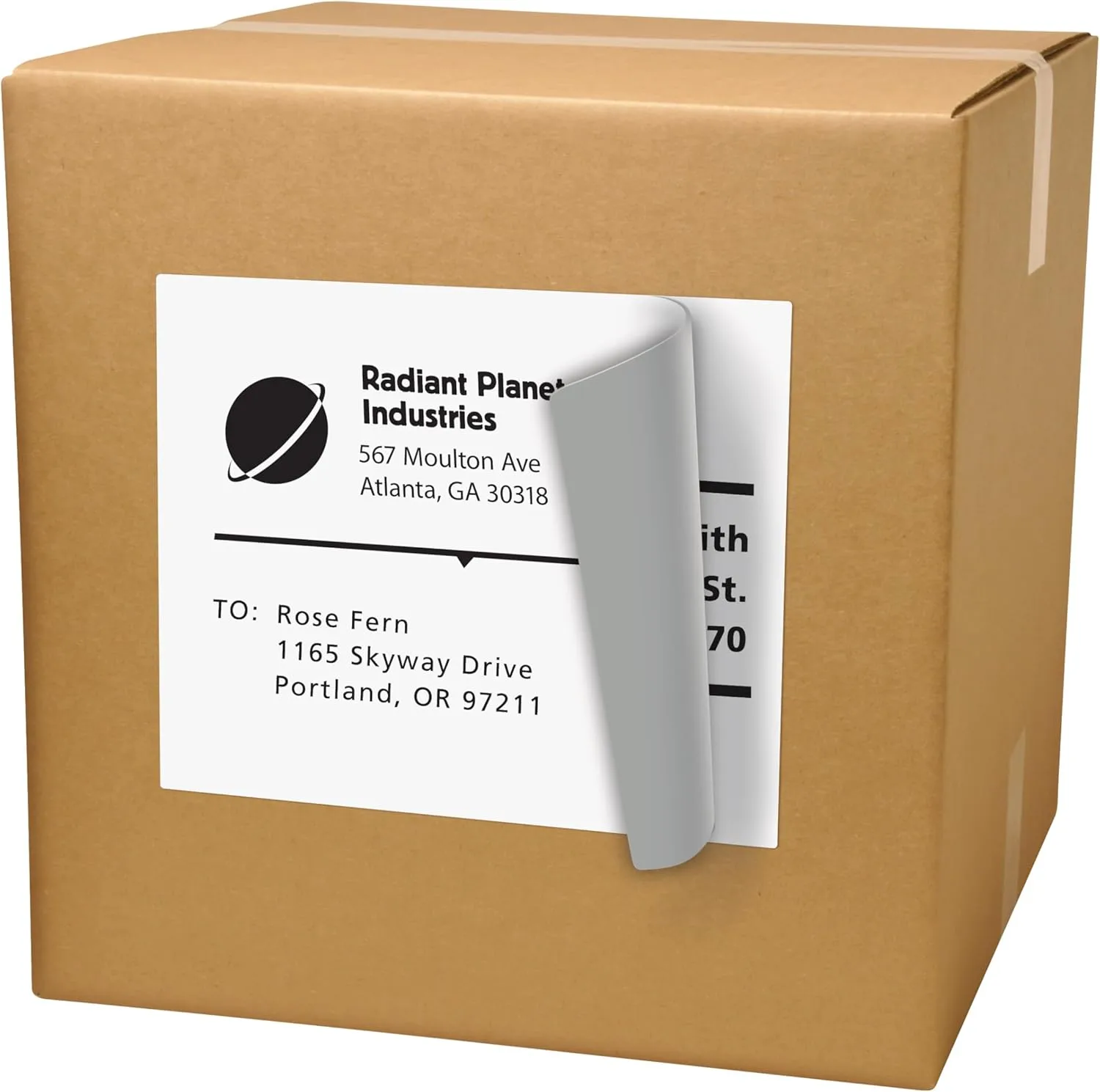 Avery Full-Sheet Printable Shipping Labels, 8.5 x 11, White