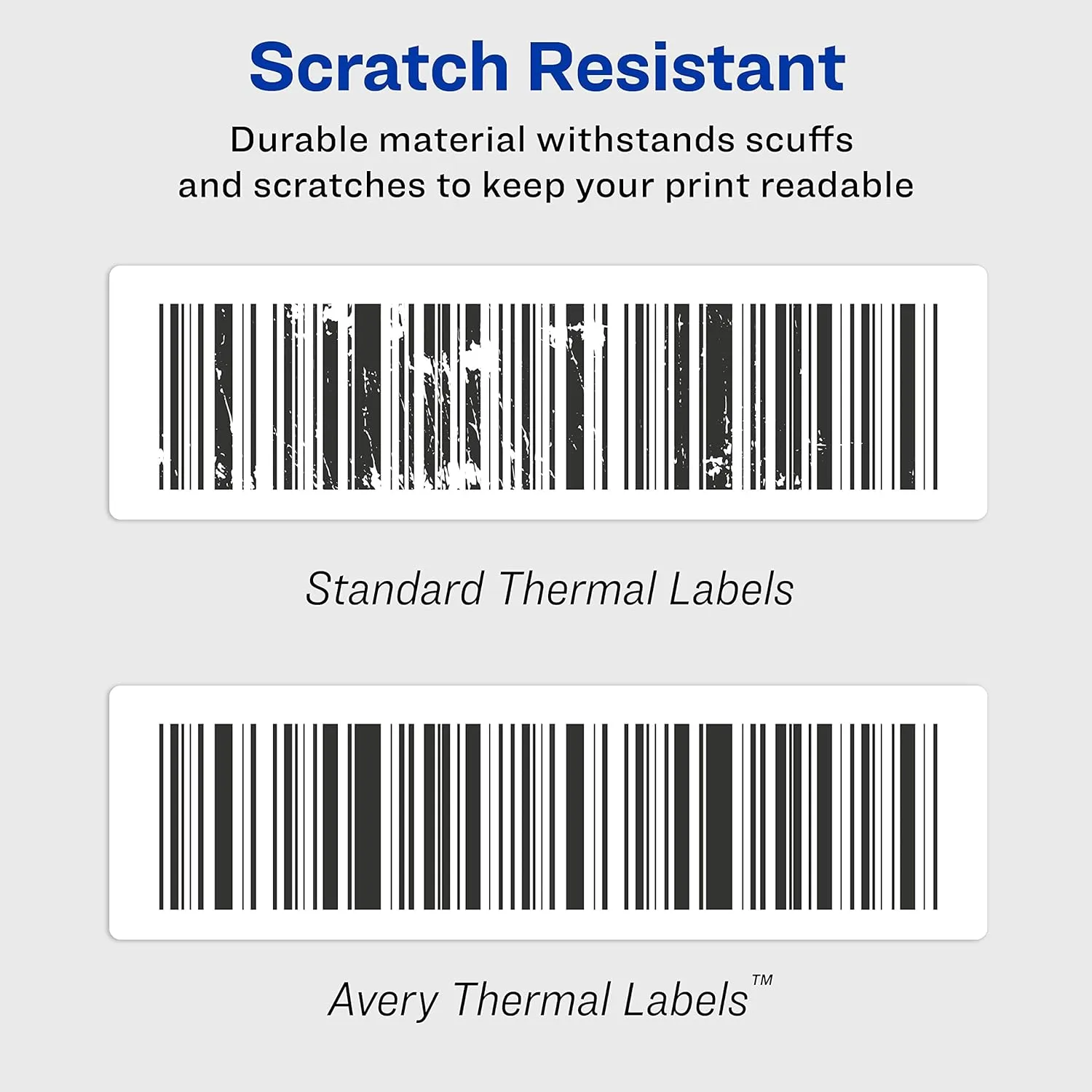 Avery Direct Thermal Address Labels, 1-1/8" x 3-1/2", White, Comparable to DYMO 30251, 130 Blank Labels per Roll, 2 Rolls, 260 Total (4150) 1-1/8" x 3-1/2 260 labels