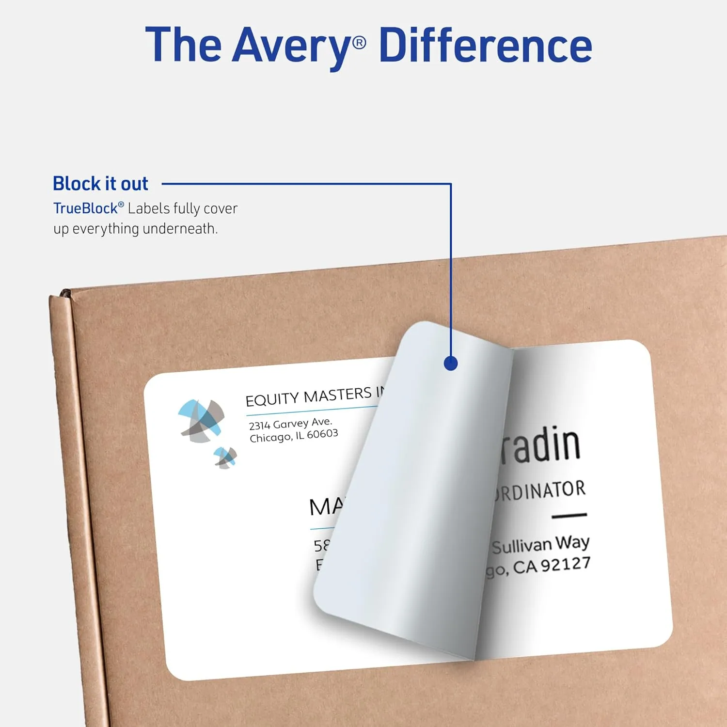 Avery Full-Sheet Printable Shipping Labels, 8.5 x 11, White