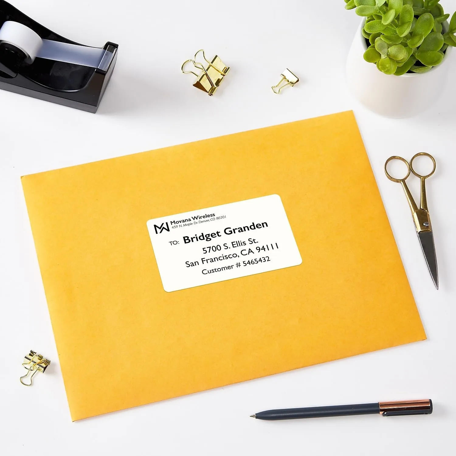 Avery Printable Blank White Labels