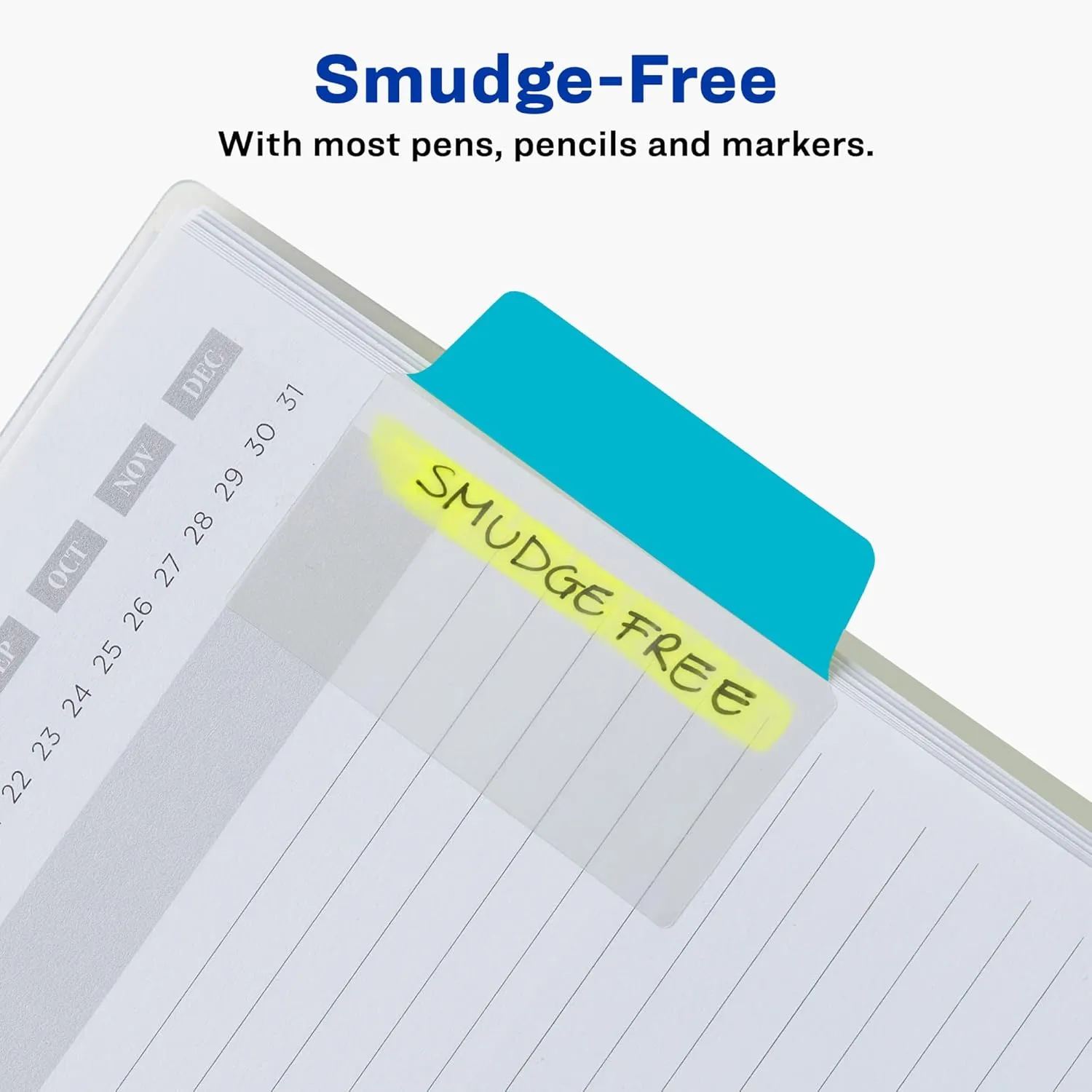 Avery Multiuse Ultra Tabs, Repositionable Writable Page Tabs