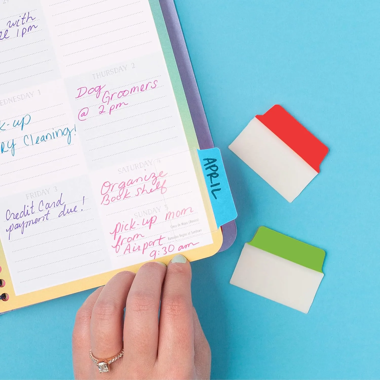 Avery Multiuse Ultra Tabs, Repositionable Writable Page Tabs