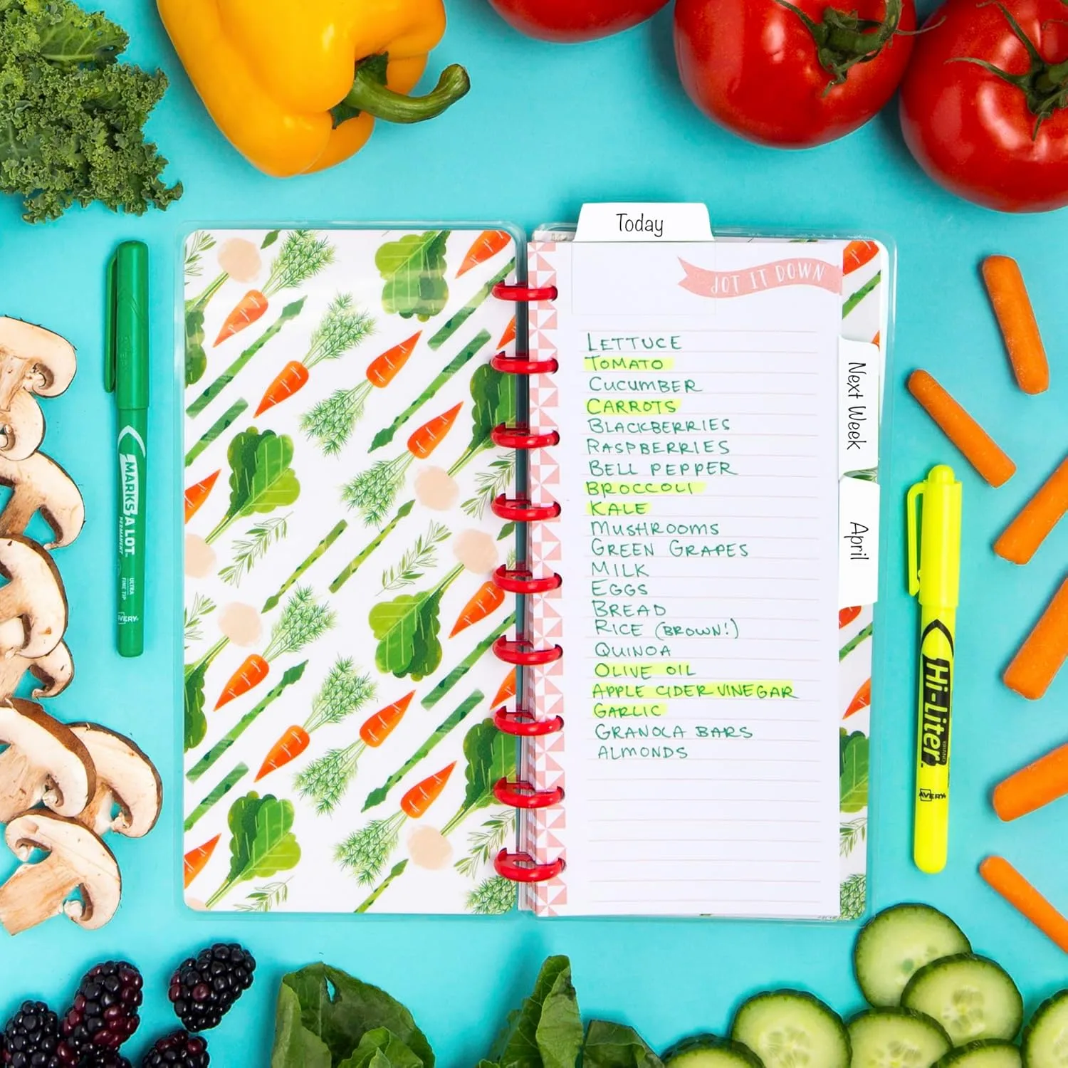 Avery Multiuse Ultra Tabs, Repositionable Writable Page Tabs