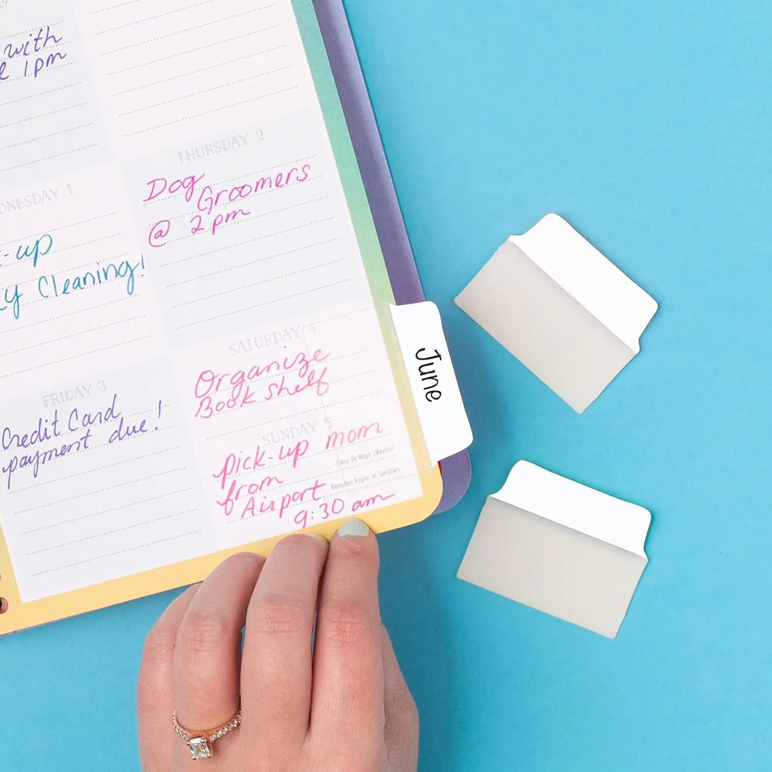 Avery Multiuse Ultra Tabs, Repositionable Writable Page Tabs