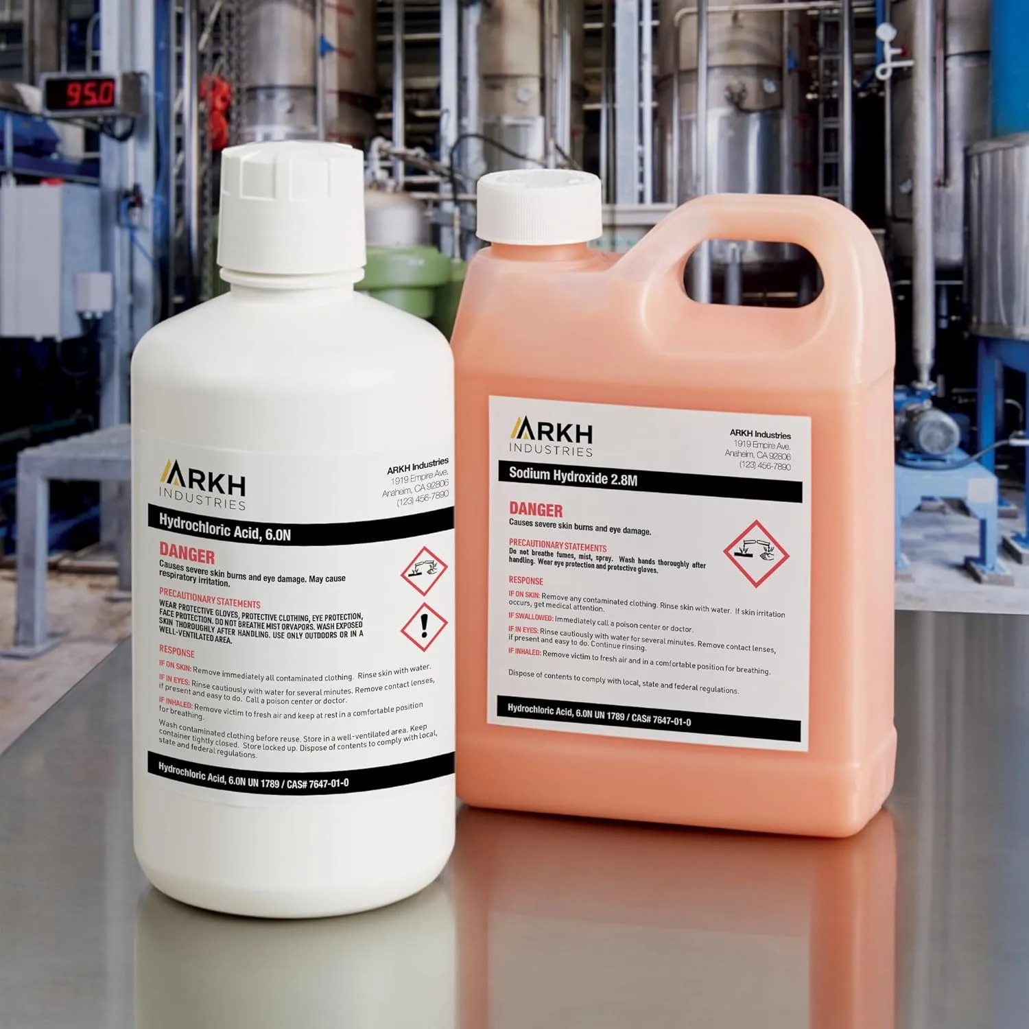 Avery UltraDuty GHS Chemical Labels for Laser Printers, 4 x 4, 200 Pack (60504)