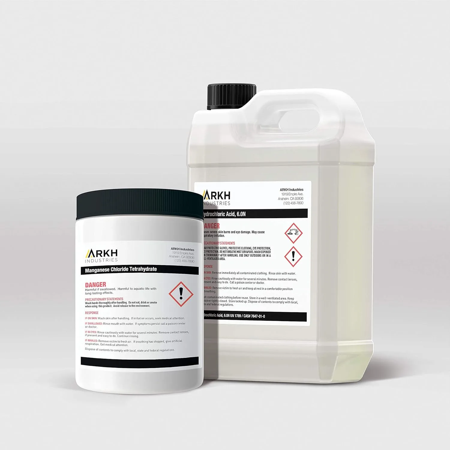 Avery UltraDuty GHS Chemical Labels for Laser Printers, 4 x 4, 200 Pack (60504)