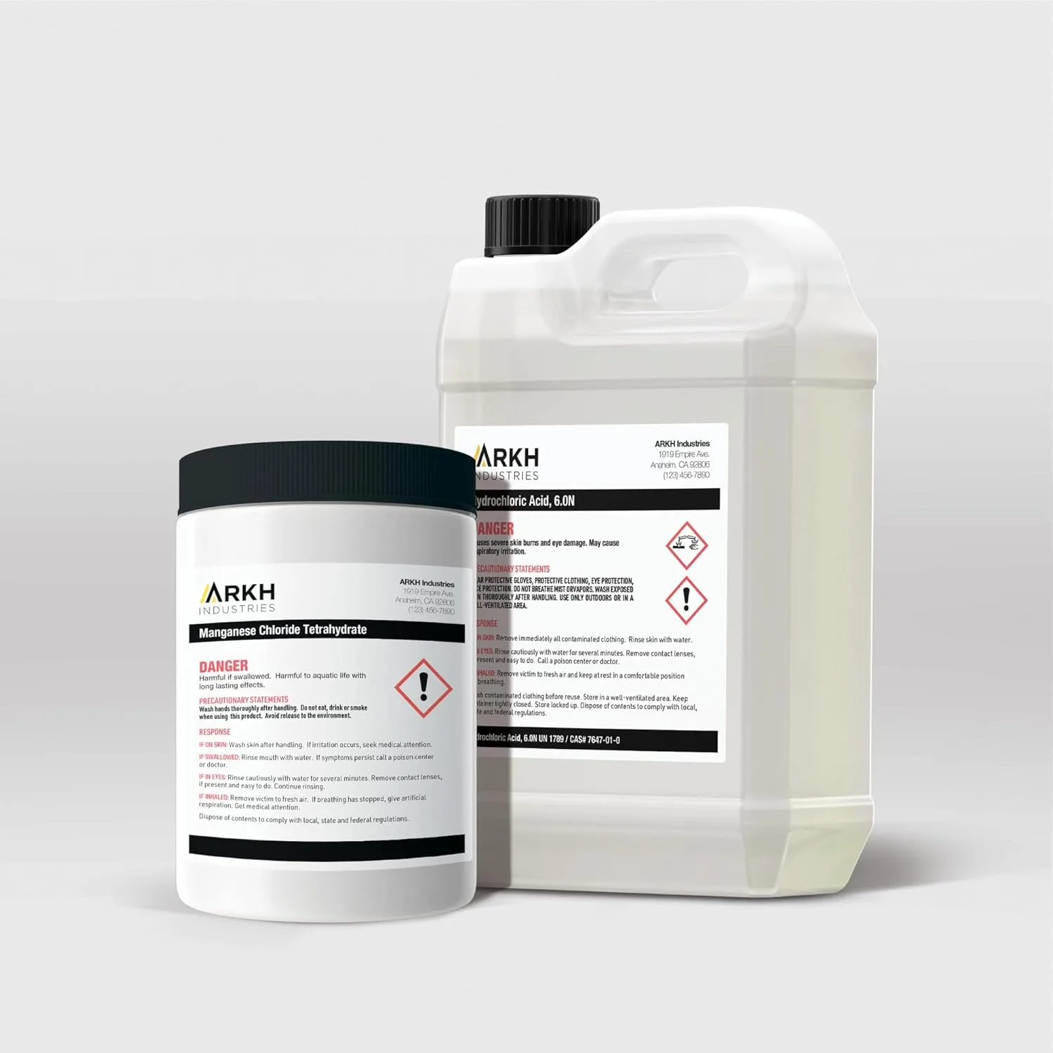 Avery UltraDuty GHS Chemical Labels for Laser Printers, 4 x 4, 200 Pack (60504)