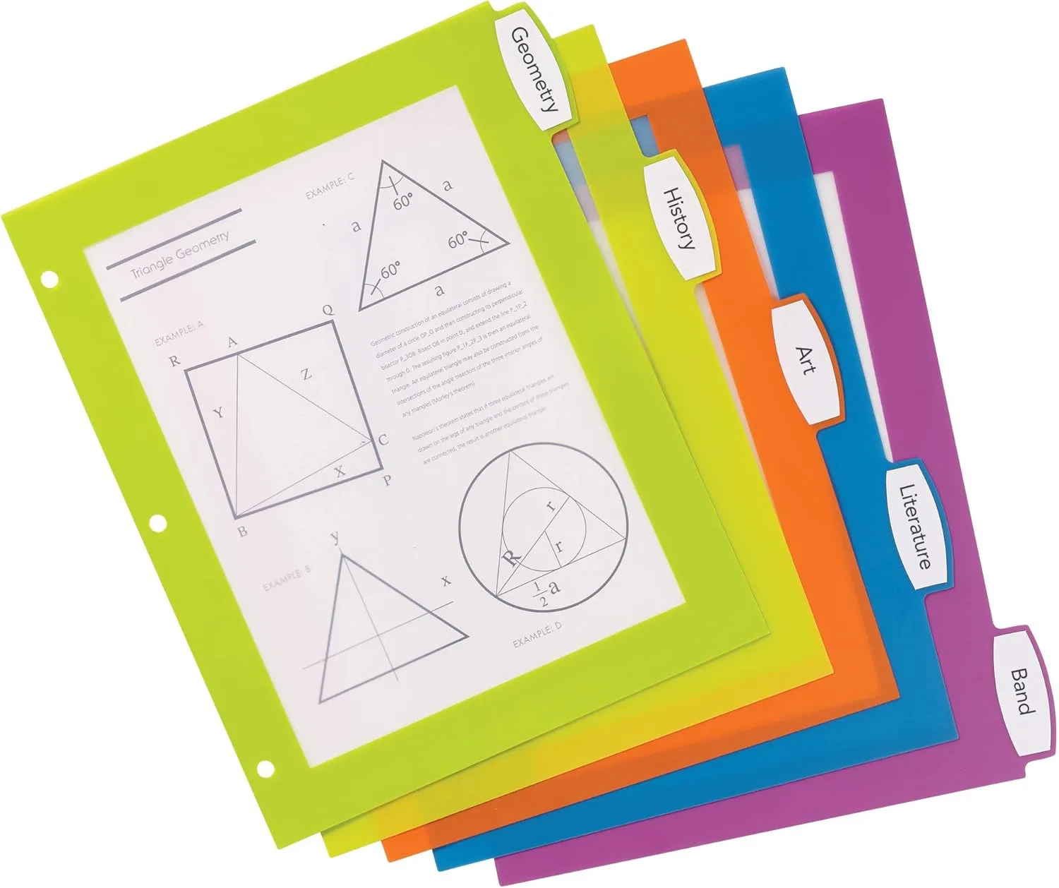 Avery Ultralast Big Tab Plastic Dividers