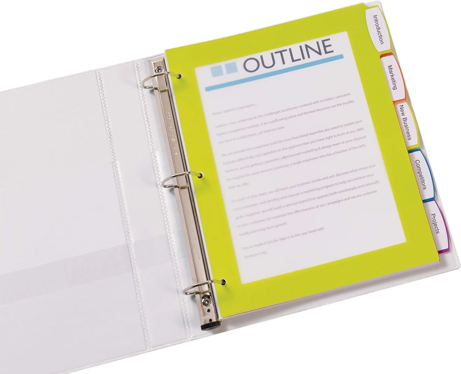 Avery Ultralast Big Tab Plastic Dividers