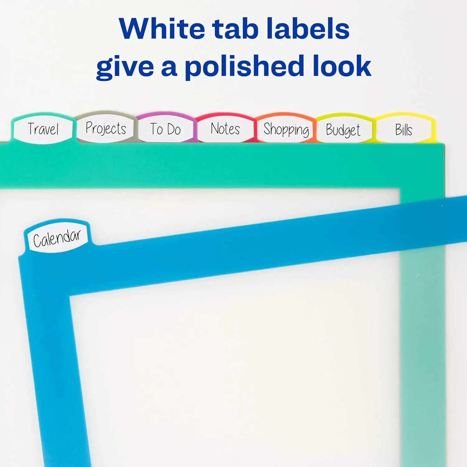 Avery Ultralast Big Tab Plastic Dividers