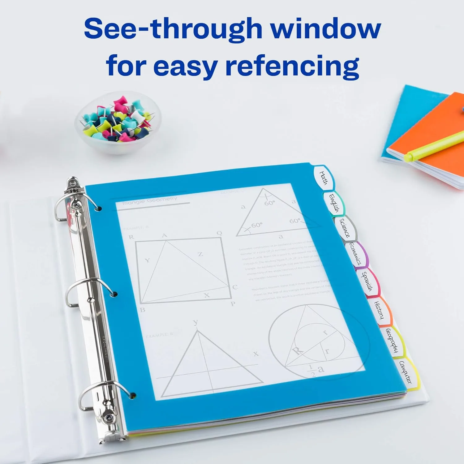 Avery Ultralast Big Tab Plastic Dividers