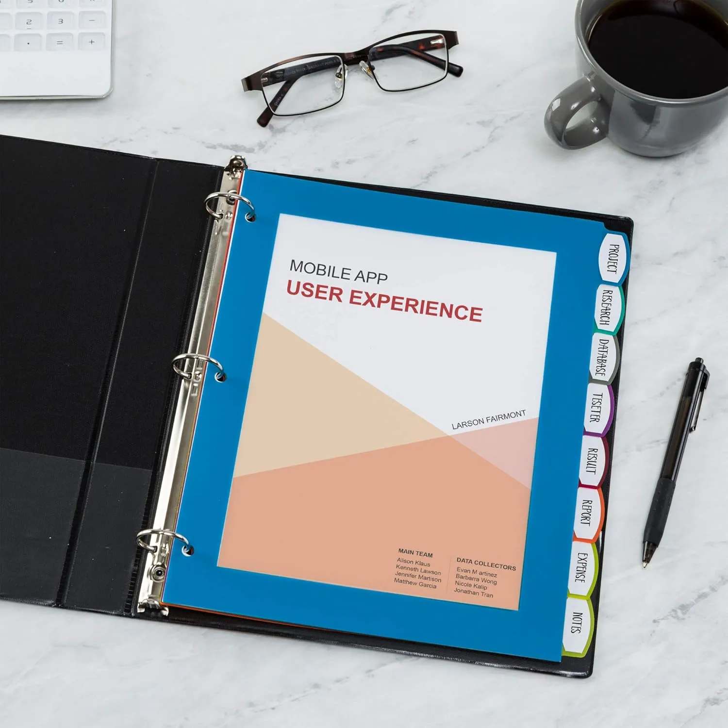 Avery Ultralast Big Tab Plastic Dividers