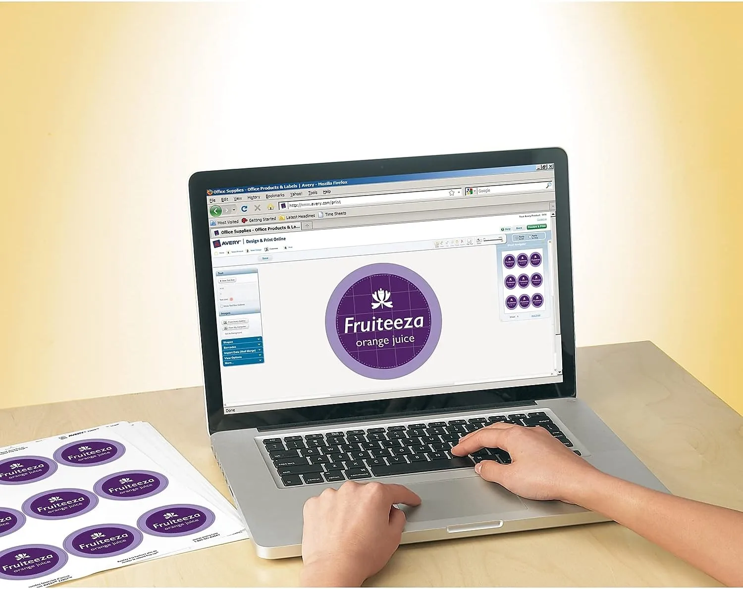Avery Printable Round Labels