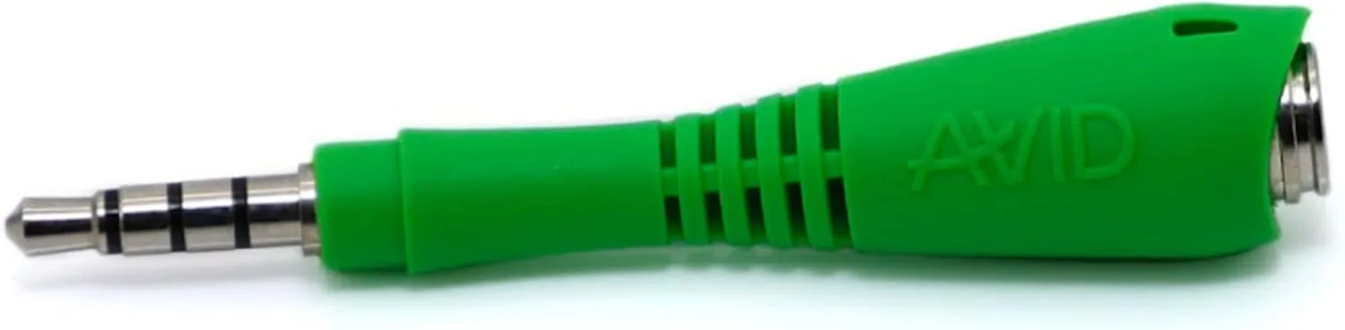 Avid Fishbone Flexible Breakaway TRRS Adapter - Green