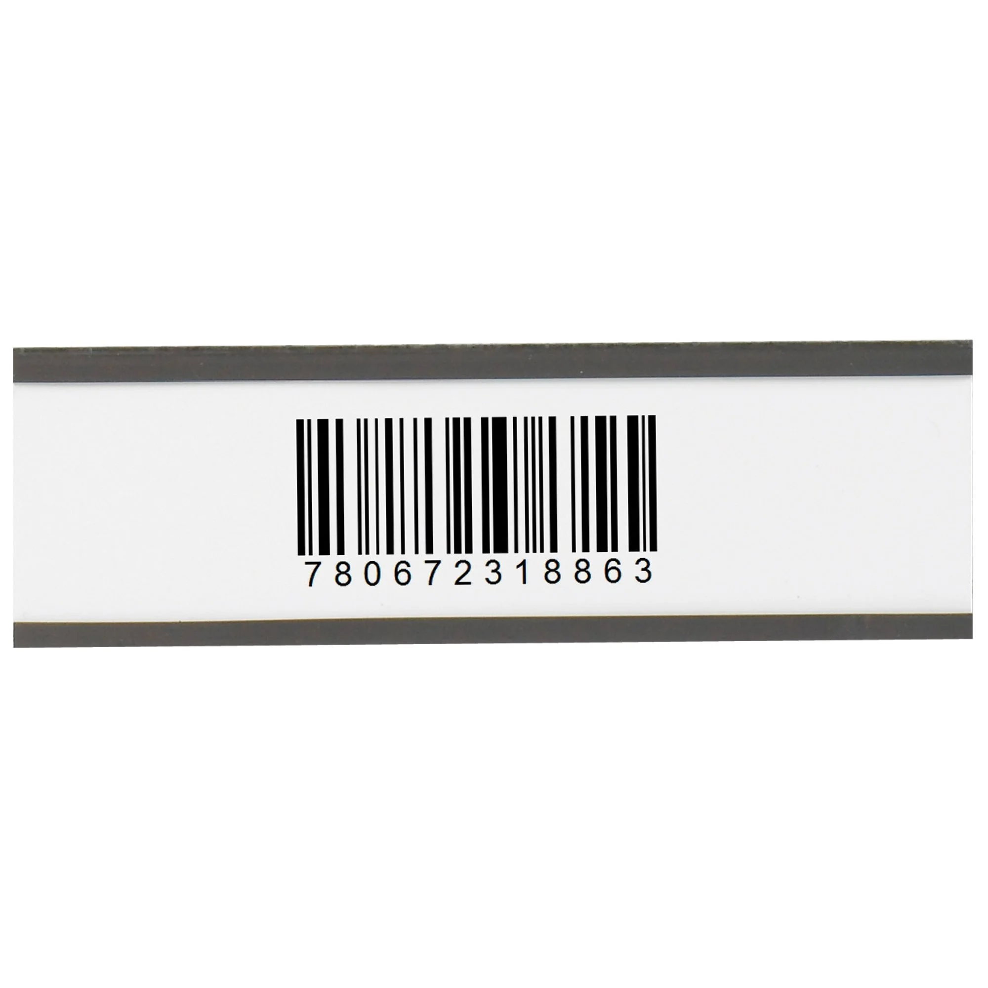 Aviditi / Partners Brand Magnetic C-Channel Label Holder with Paper Inserts