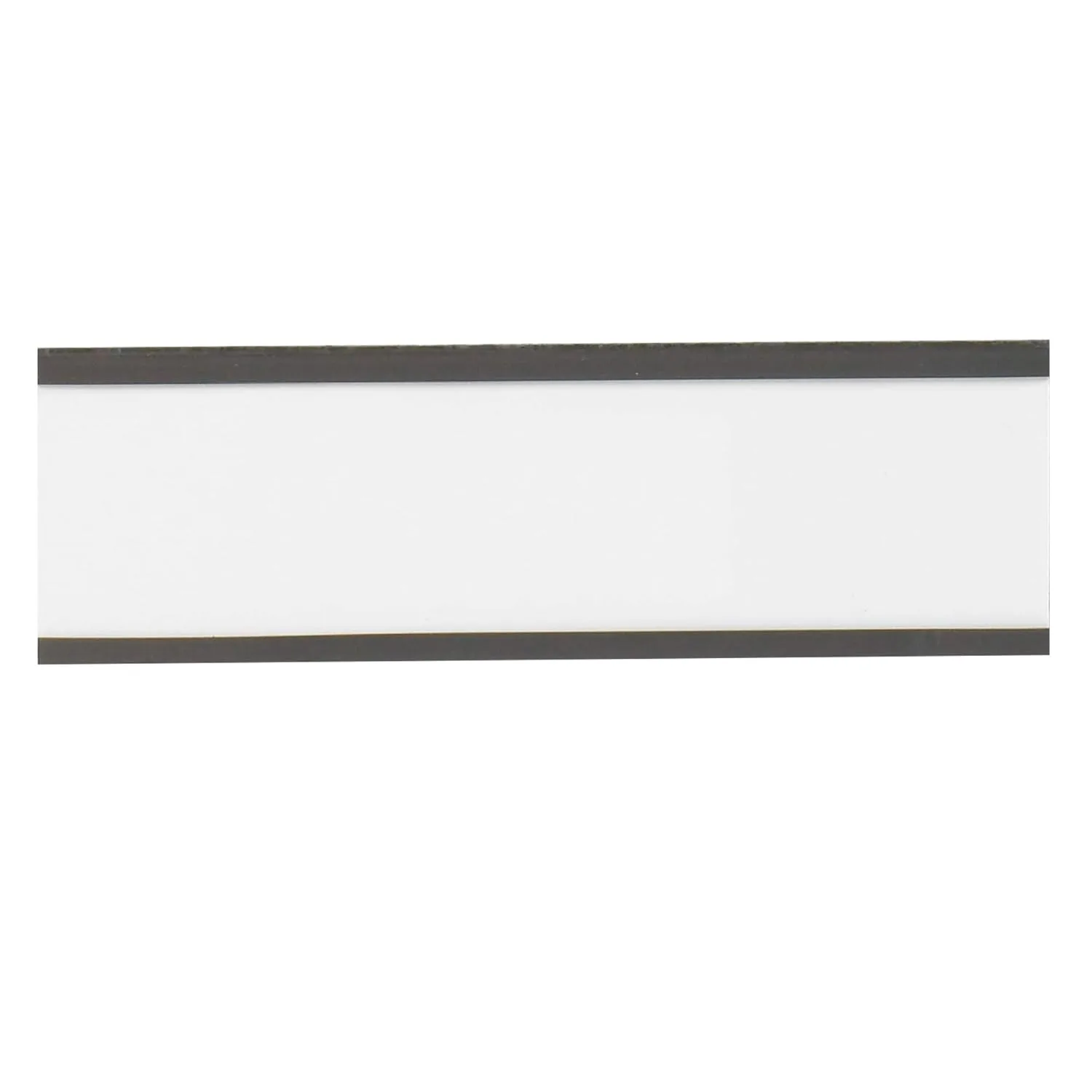 Aviditi / Partners Brand Magnetic C-Channel Label Holder with Paper Inserts