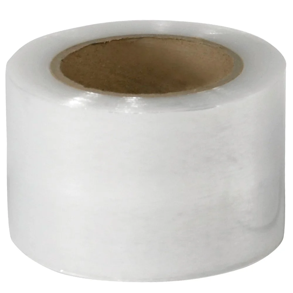 Aviditi 3" x 1000' Bundling Stretch Film, Clear, 80 Gauge, Includes 1 Plastic Dispenser