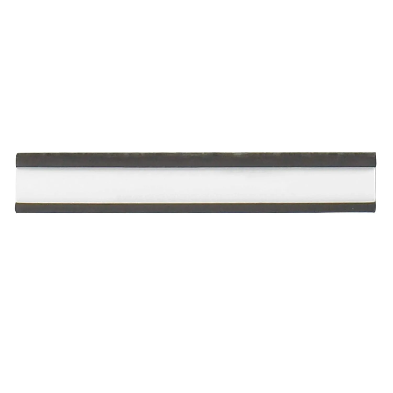 Aviditi / Partners Brand Magnetic C-Channel Label Holder with Paper Inserts