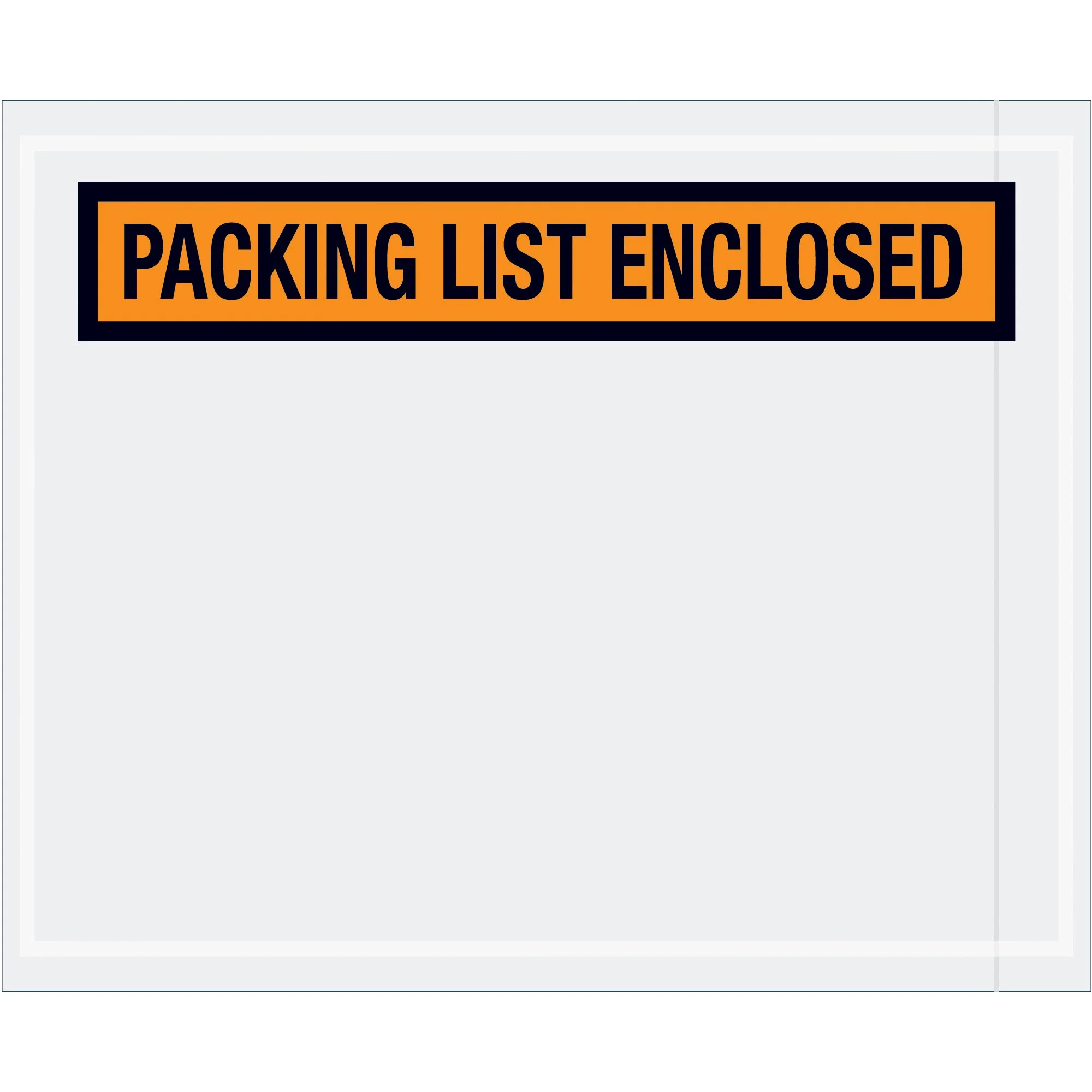 Aviditi PL12 Pre-Printed Envelope, Packing List Enclosed, 5-1/2 Length x 4-1/2 Width x 2 mil Thick