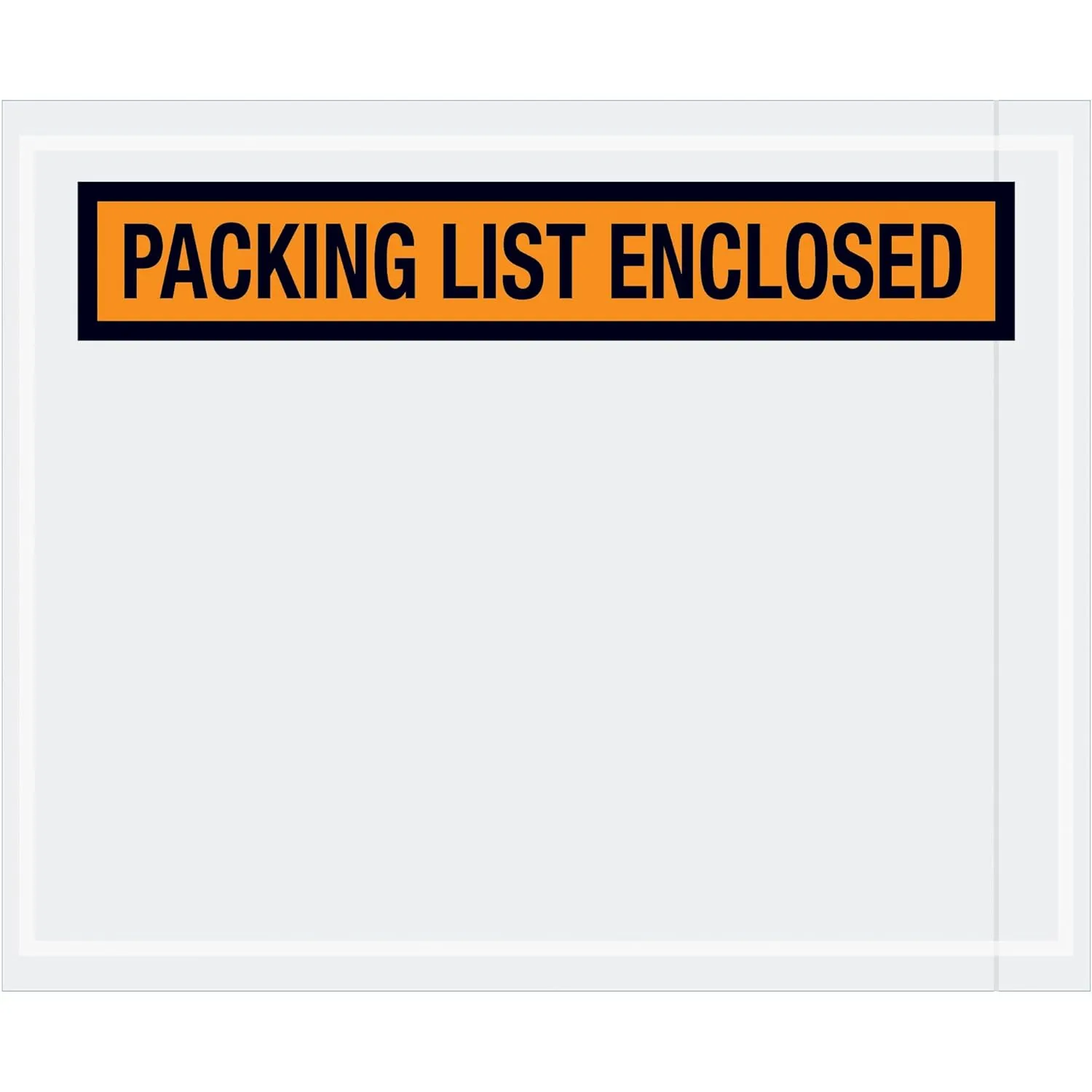 Aviditi PL12 Pre-Printed Envelope, Packing List Enclosed, 5-1/2 Length x 4-1/2 Width x 2 mil Thick