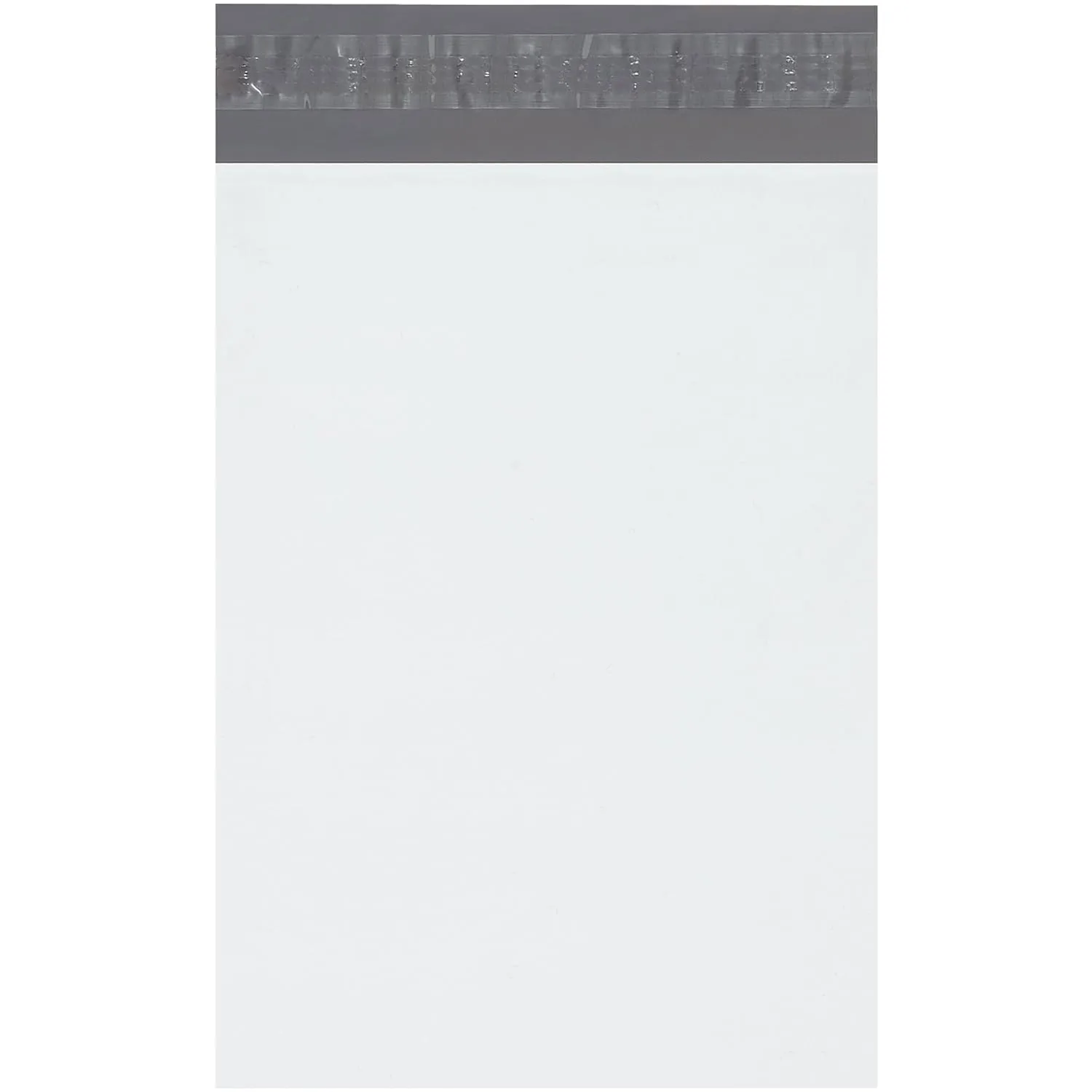 Aviditi Poly Mailer Envelopes, 7 1/2" x 10 1/2", White, Self-Seal with Tear Strip, Waterproof and Puncture Resistant
