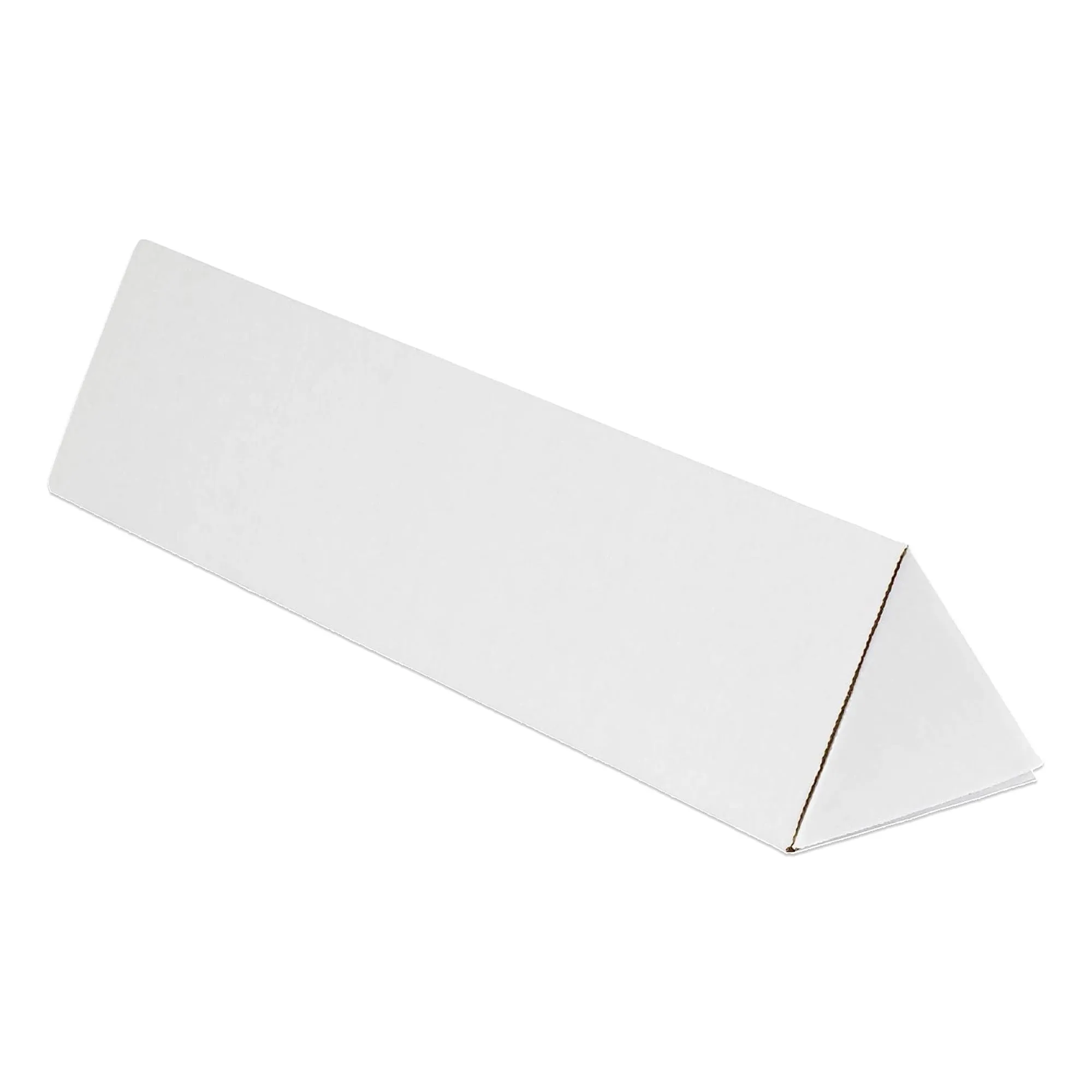 AVIDITI Long Triangular Cardboard Boxes, 24.25"L x 2"W x 2"H, Pack of 50 | Poster Tube for Mailing and Storage of Blueprints
