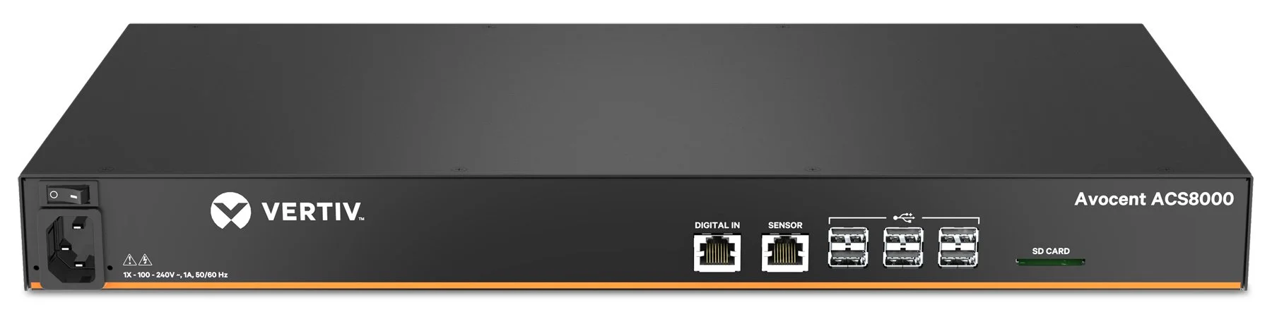 Vertiv Avocent ACS 8000 32-Port Serial Console Server, Single Internal AC Power Supply (ACS8032SAC-400)