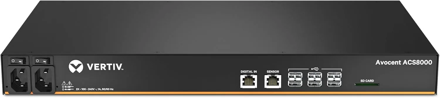 Vertiv Avocent ACS8000 Serial Console Server Dual AC