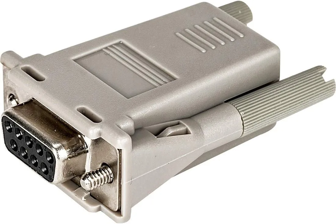 Avocent ADB0036 RJ45 to DB9F Cross Converter Comp with All Cyclades Serial Prdts