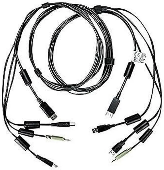 Vertiv Avocent USB Keyboard and Mouse, DisplayPort and Audio Cable, 6 ft. - CBL0104