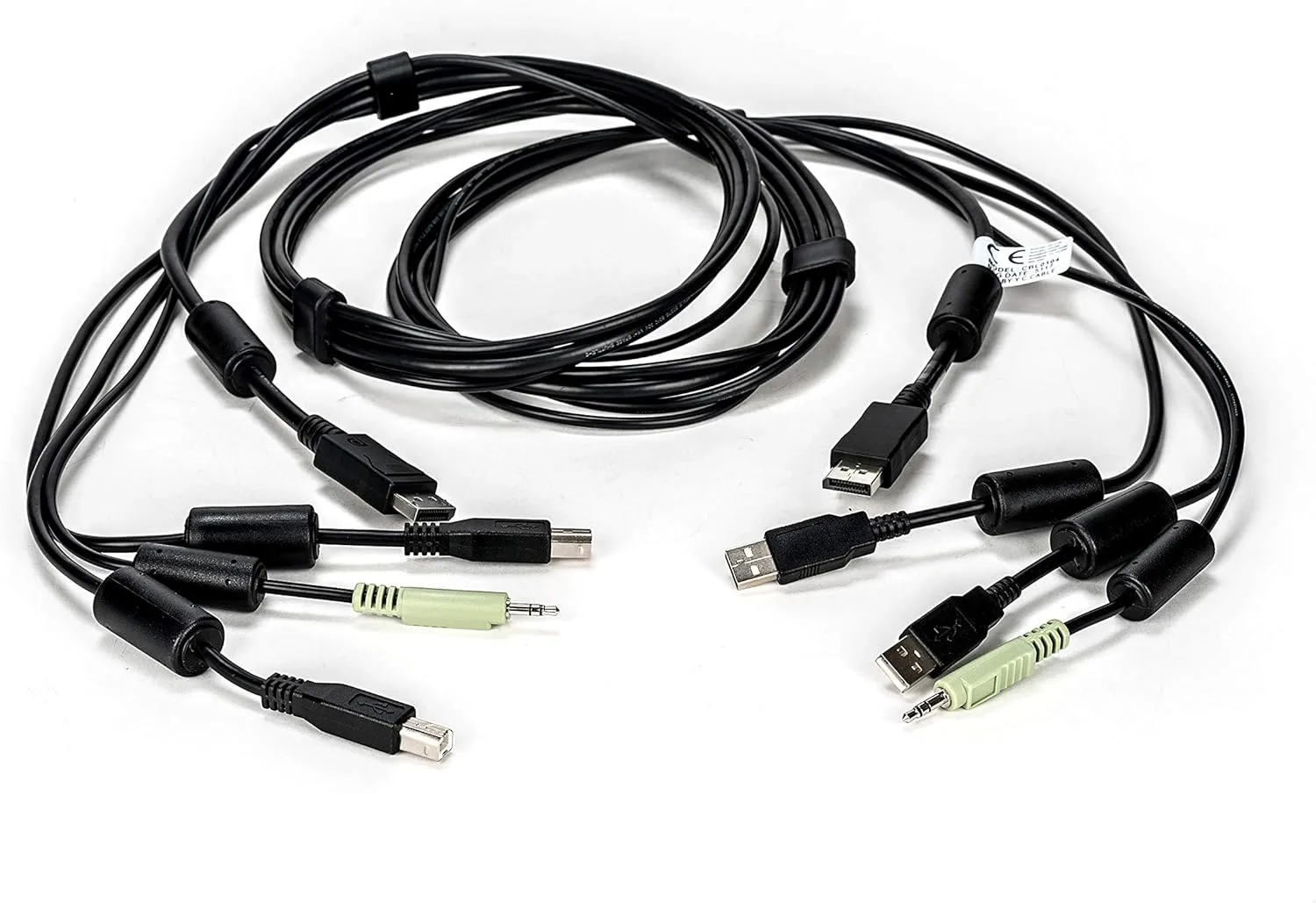 Vertiv Avocent USB Keyboard and Mouse, DisplayPort and Audio Cable, 6 ft. - CBL0104