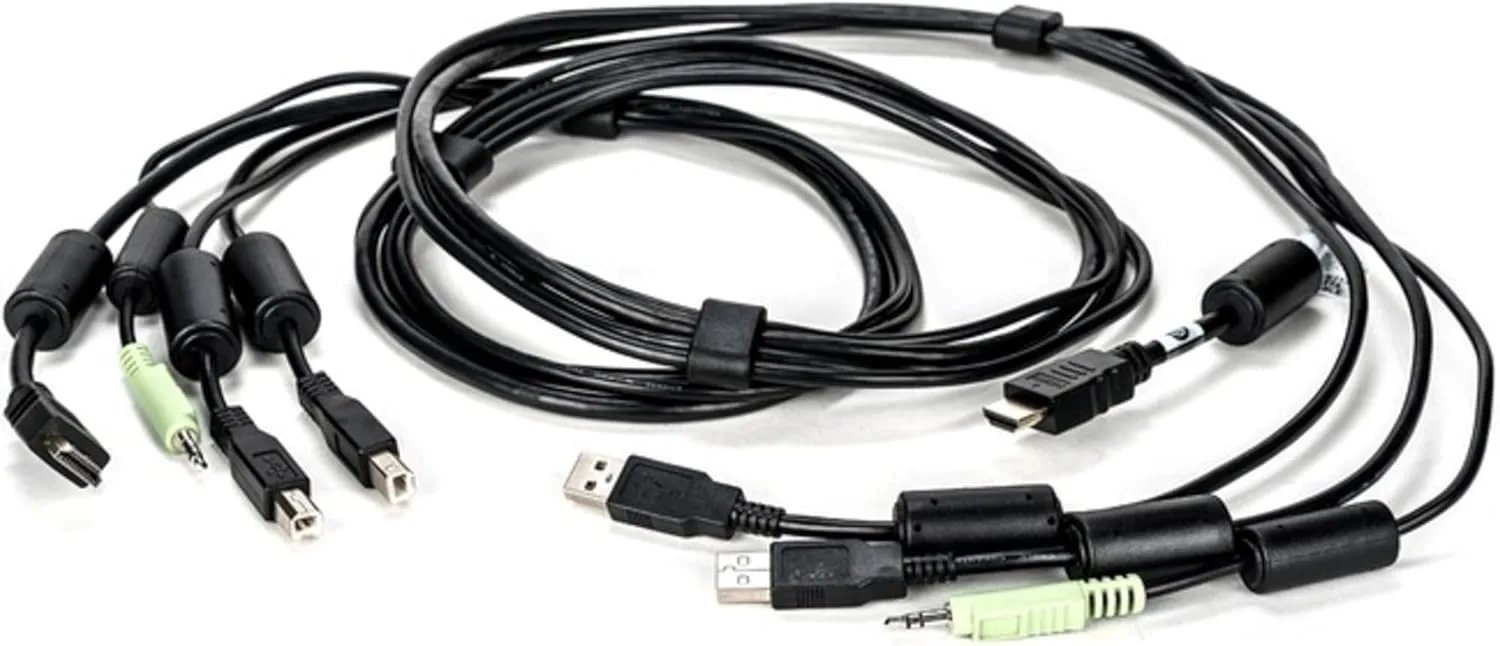 Vertiv Co Avocent CBL0112 6FT Cable Assy 1-HDMI/2-USB/1-AUDIO