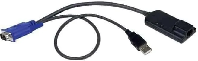 VERTIV Avocent Mergepoint Unity Server Interface Module for VGA USB Computers with USB Virtual Media (MPUIQ-VMCHS) VGA Cable