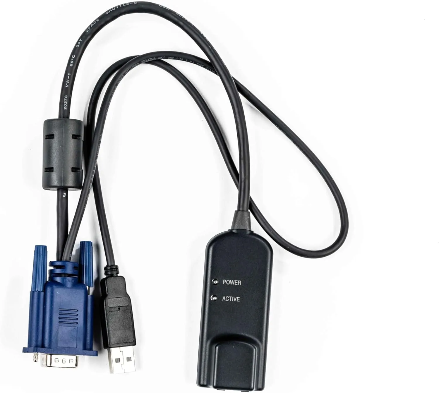VERTIV Avocent Mergepoint Unity Server Interface Module for VGA USB Computers with USB Virtual Media (MPUIQ-VMCHS) VGA Cable