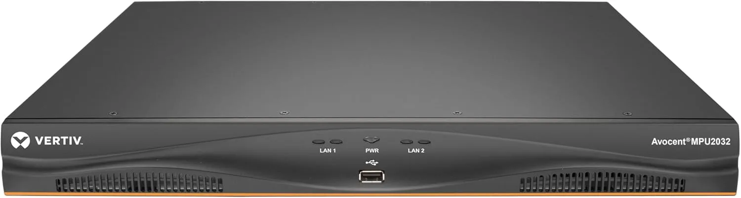 Avocent Vertiv MPU KVM Switch 32 Port - 2 Digital Path, Dual AC Power (MPU2032DAC-400)