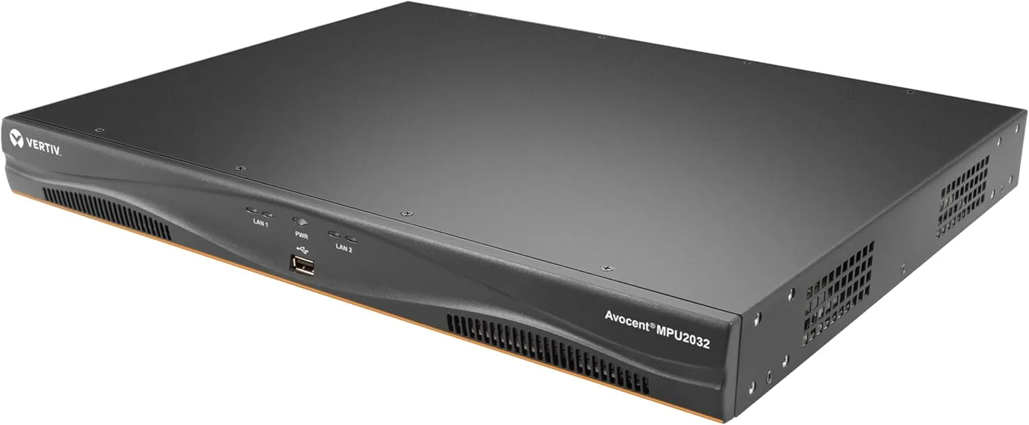 Avocent Vertiv MPU KVM Switch 32 Port - 2 Digital Path, Dual AC Power (MPU2032DAC-400)