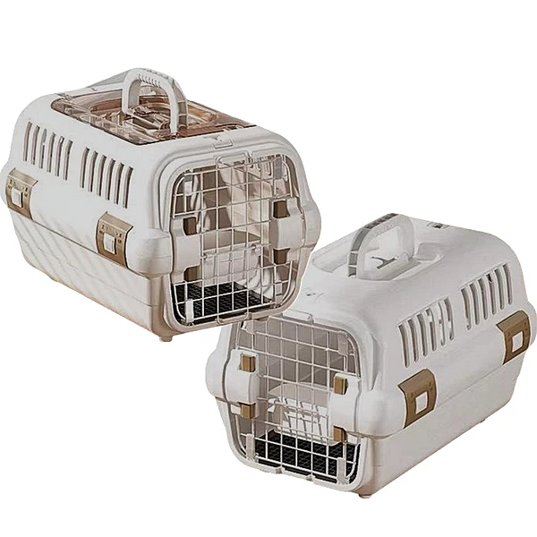 Premium Hard Plastic Pet Travel Carrier Regular and Skylight