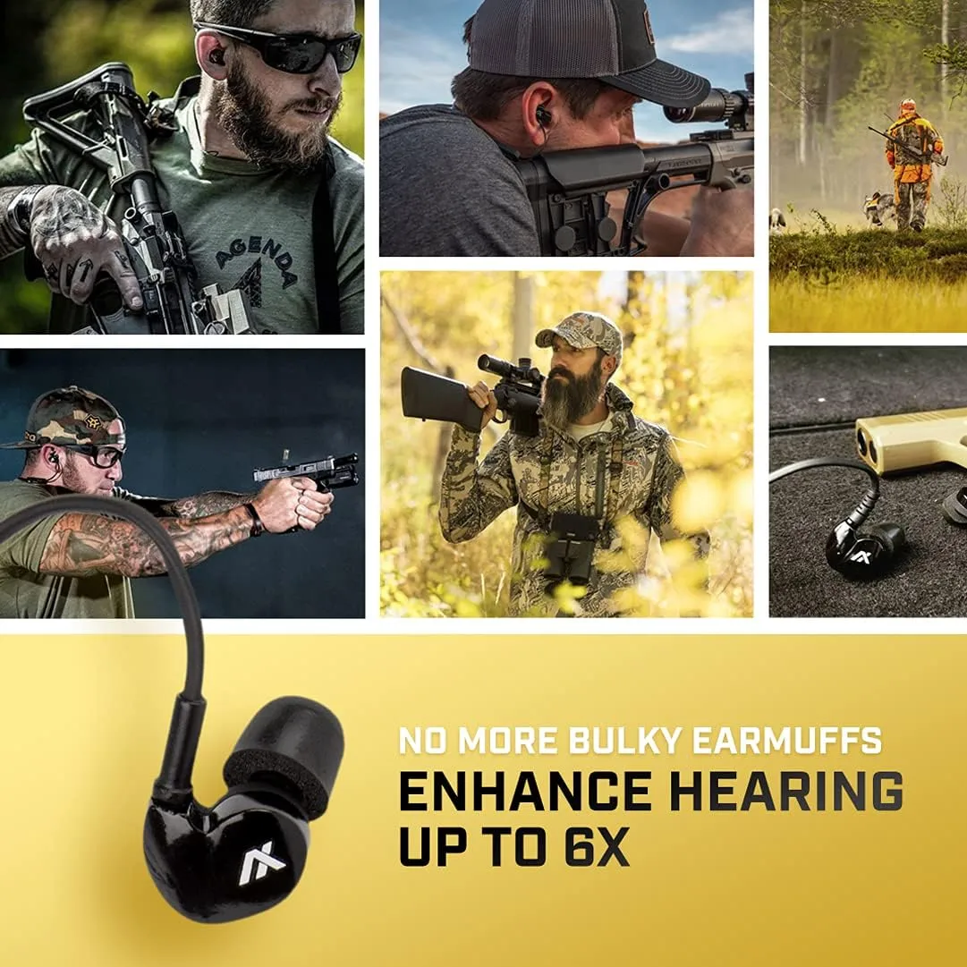 Axil GS Extreme 2.0 Wireless Tactical Earbuds Black