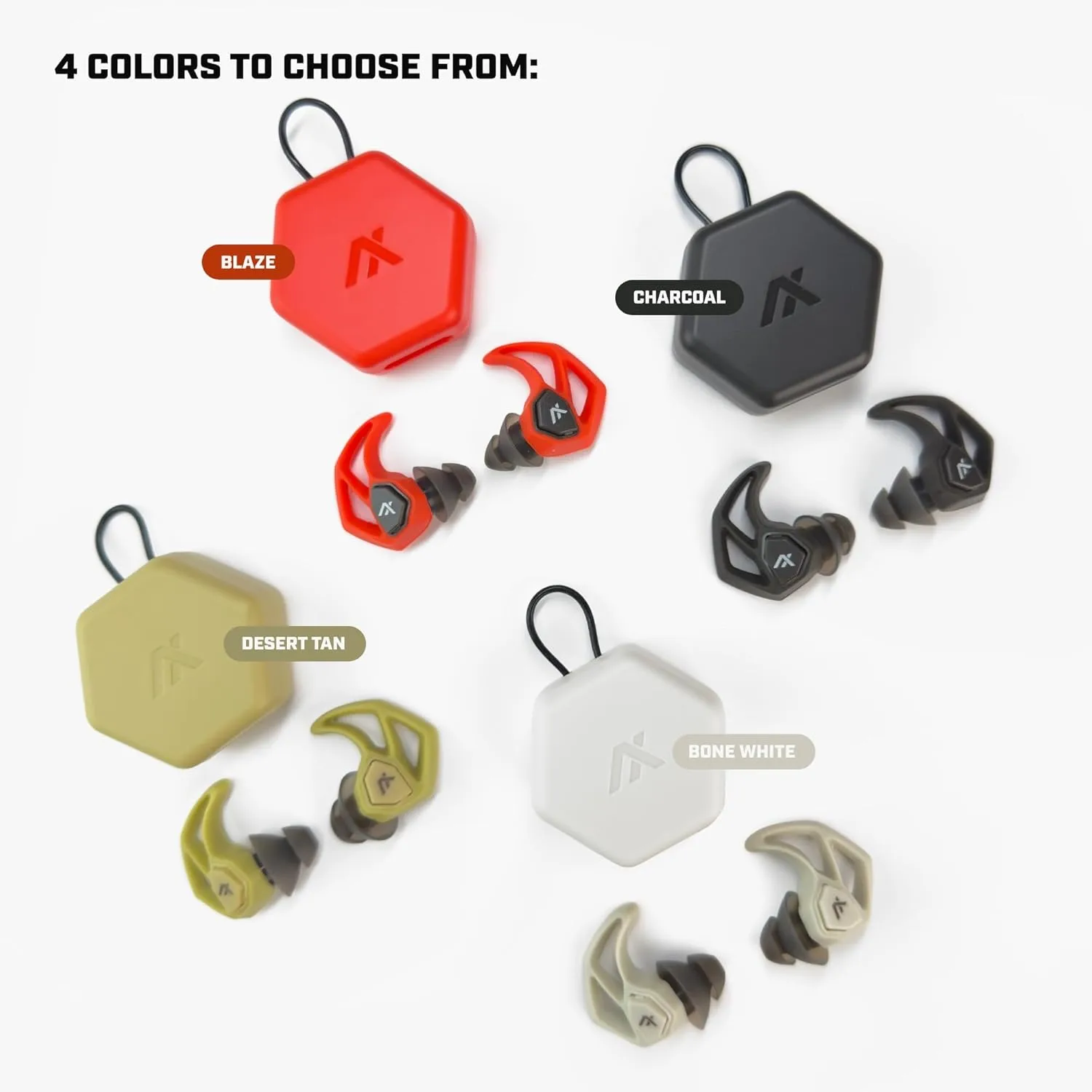 AXIL X30i Noise Reduction Ear Plugs - Hear-Through Mode, 25dB