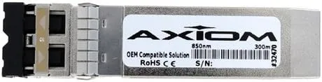 Axiom, Sfp+ Transceiver Module ( Equivalent To: Moxa Sfp-10Gsrlc ) 10Gbase-Sr Lc Multi-Mode Up To 980 Ft 850 Nm For P/N