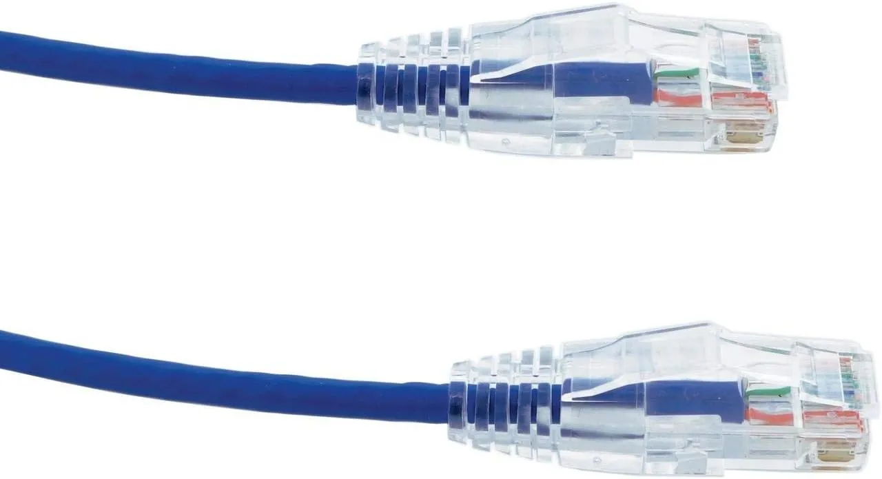 Axiom C6BFSB-B1-AX 1FT CAT6 CBL BENDNFLEX Ultra-Thin Blue