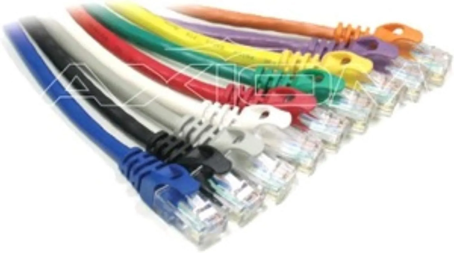 AXIOM 50FT CAT6 550MHz Patch Cord Molded Boot (Blue)