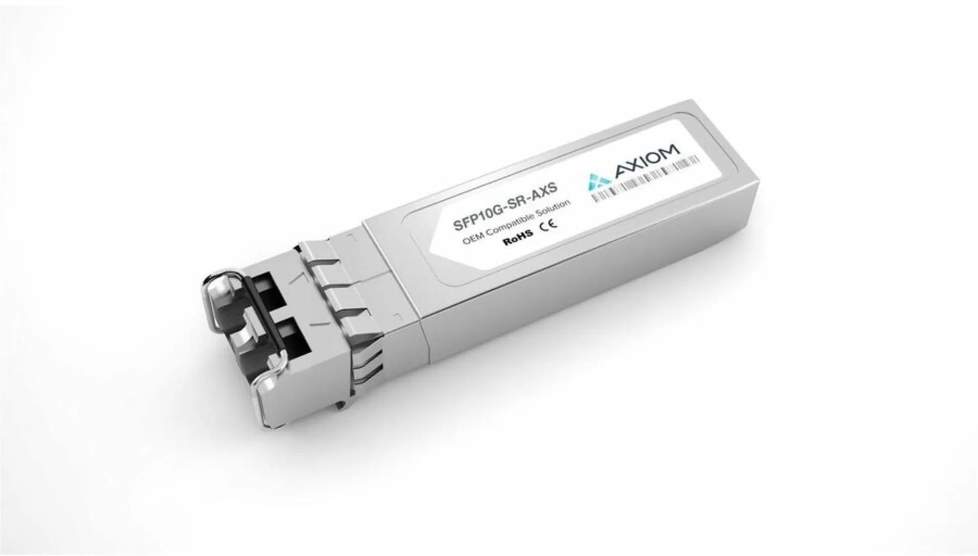 Axiom Memory - SFP10G-SR-AXS - Axiom 10GBASE-SR SFP+ Transceiver MMF, LC, 400m, 850nm, TAA for Sandia - for Switch,