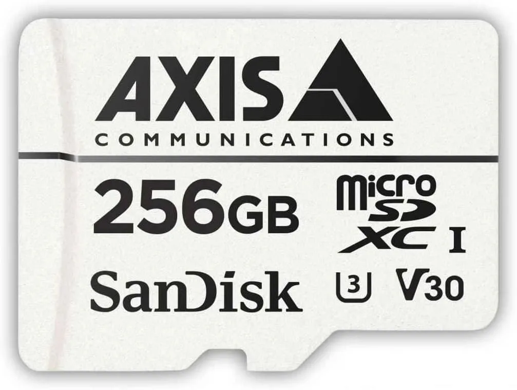 AXIS 256 GB microSDXC Surveillance Card