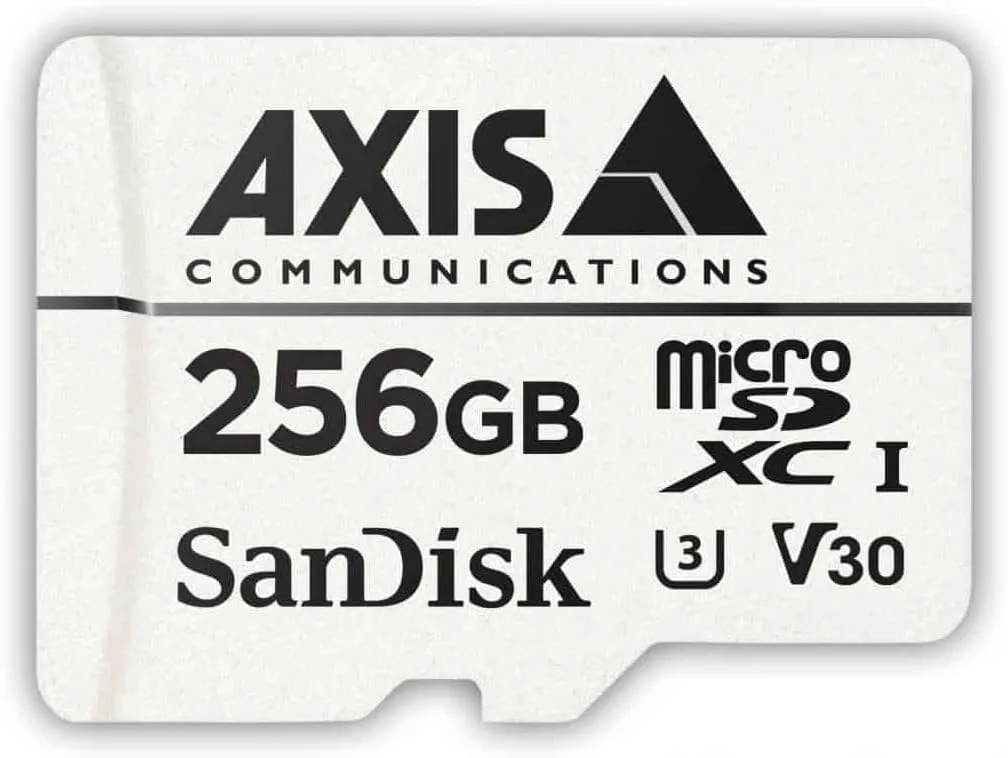 AXIS 256 GB microSDXC Surveillance Card