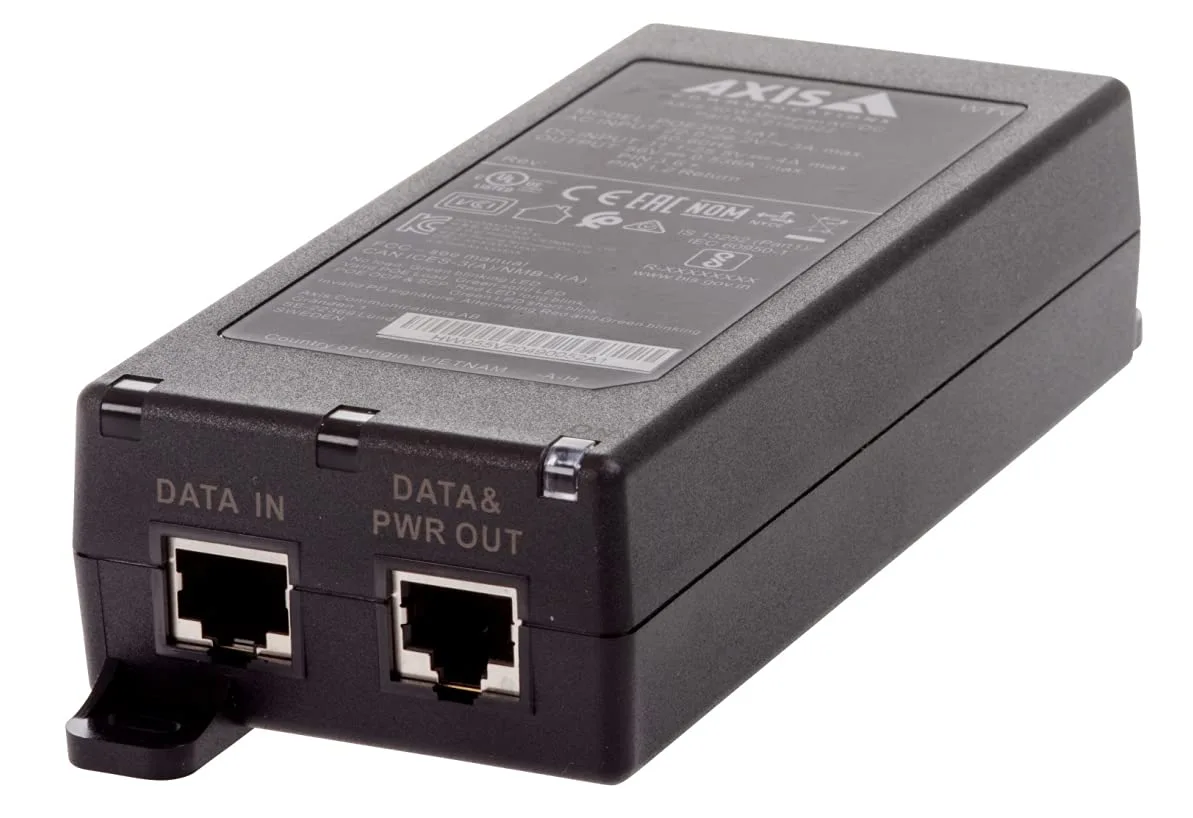 AXIS 30 W MIDSPAN AC/DC Power Input The MIDSPAN IEEE 802