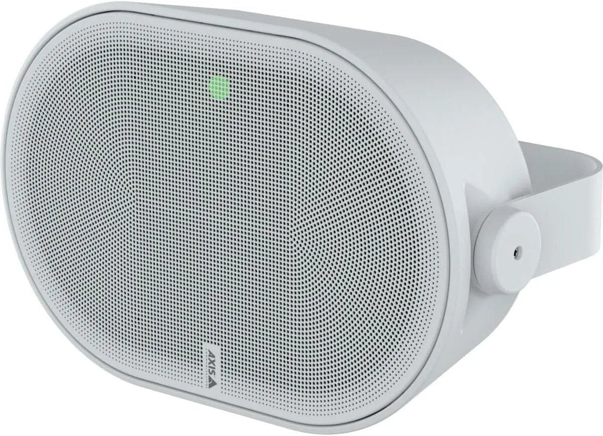 Axis C1111-E IP Speaker for PA System Ethernet, Fast Ethernet, PoE, PoE-Plus White