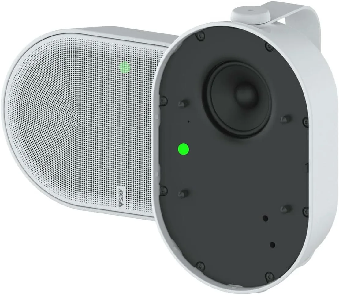 Axis C1111-E IP Speaker for PA System Ethernet, Fast Ethernet, PoE, PoE-Plus White