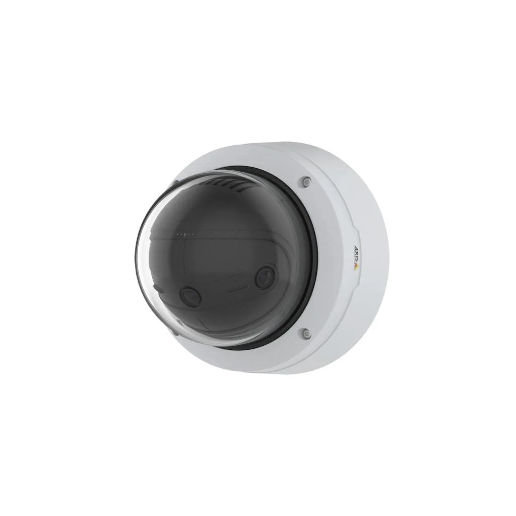AXIS Panoramic P3818-PVE 13 Megapixel Outdoor 4K Network Camera - Color - Dome - TAA Compliant